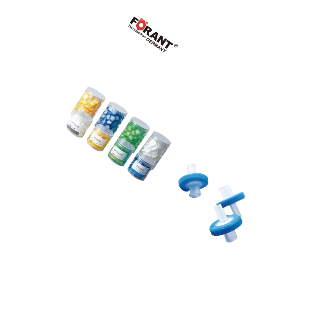 FORANT/泛特 蓝色盒装水系过滤器 蓝 0.45μm 13mm 99900945 1盒