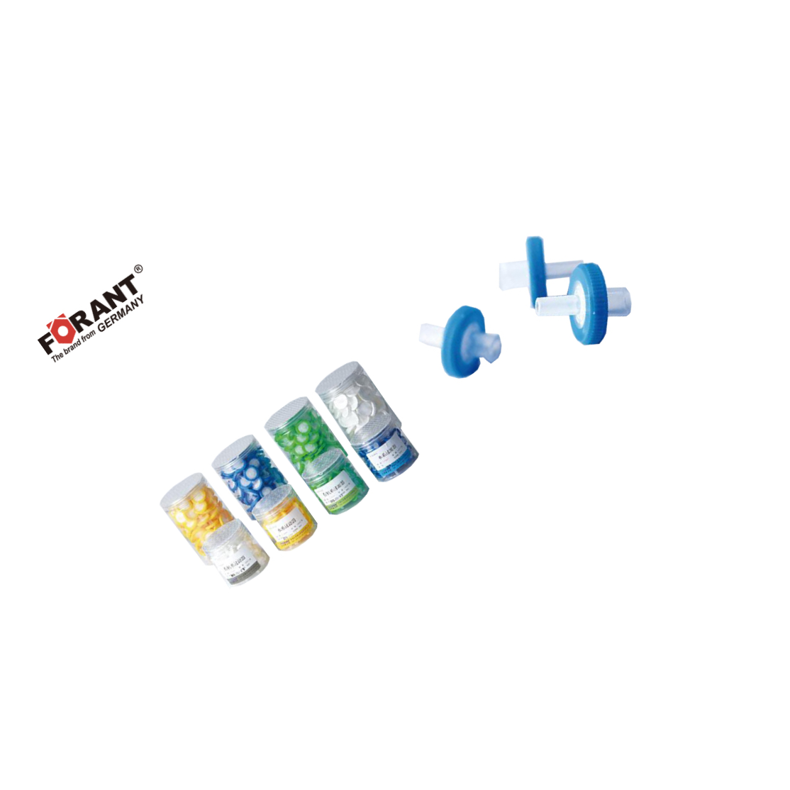 FORANT/泛特 蓝色盒装水系过滤器 蓝 0.45μm 13mm 99900945 1盒