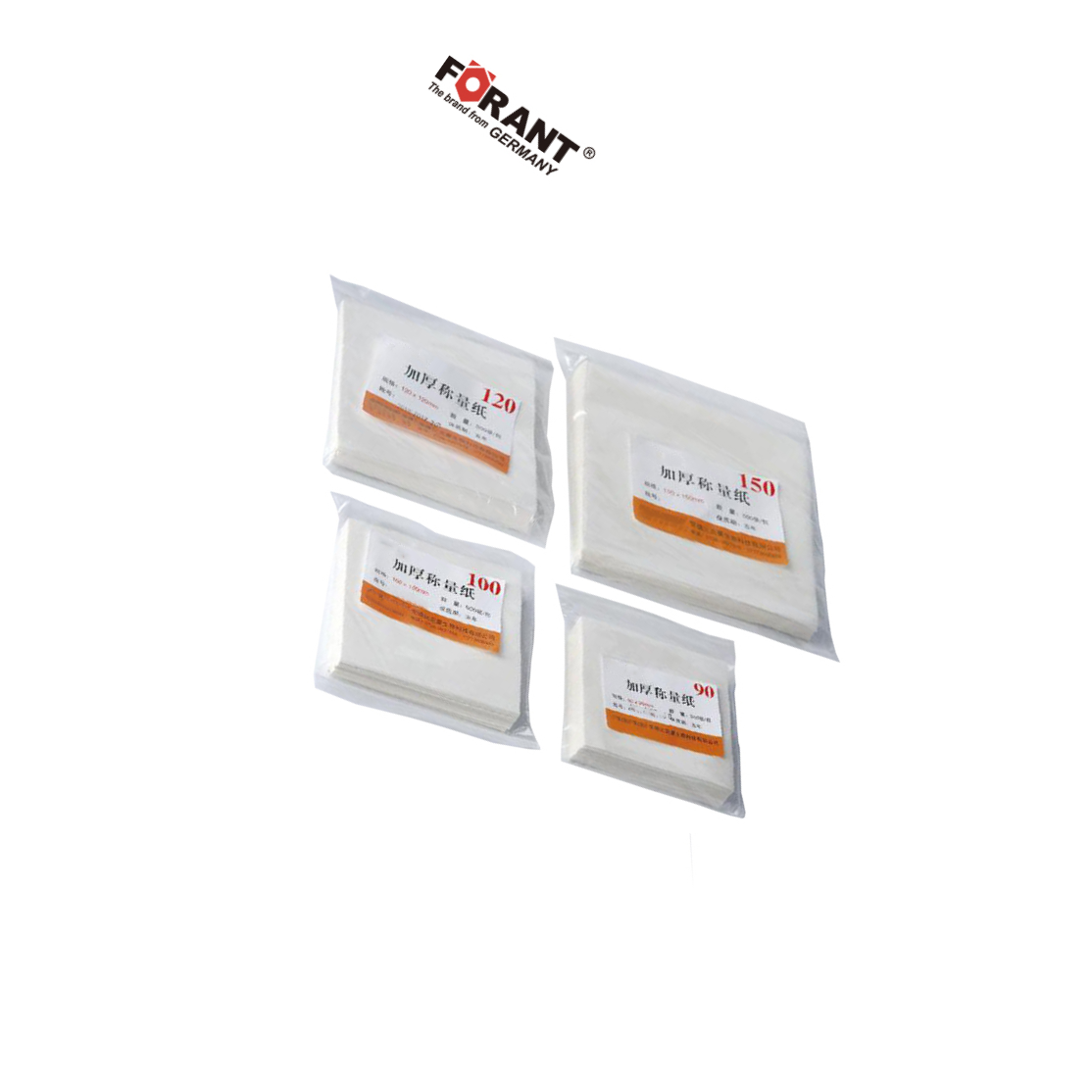 FORANT/泛特 加厚硫酸纸制称量纸 75*75mm 加厚 硫酸纸 袋装 99900953 1袋
