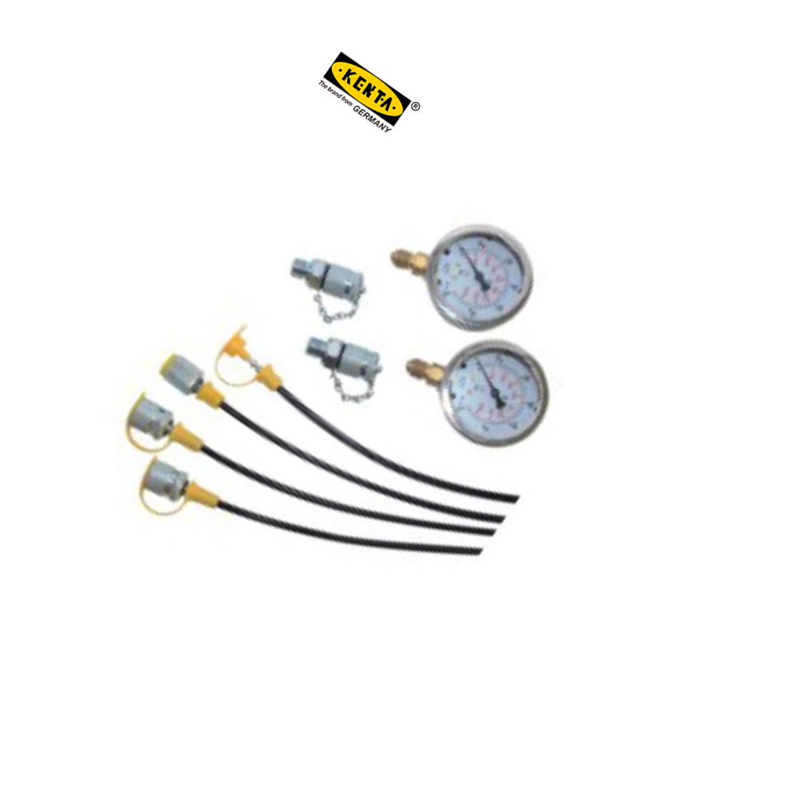 KENTA/克恩达 微型高压软管 液压软管 4mm 8mm 47G -40-+100℃ KT9-2020-280 1米