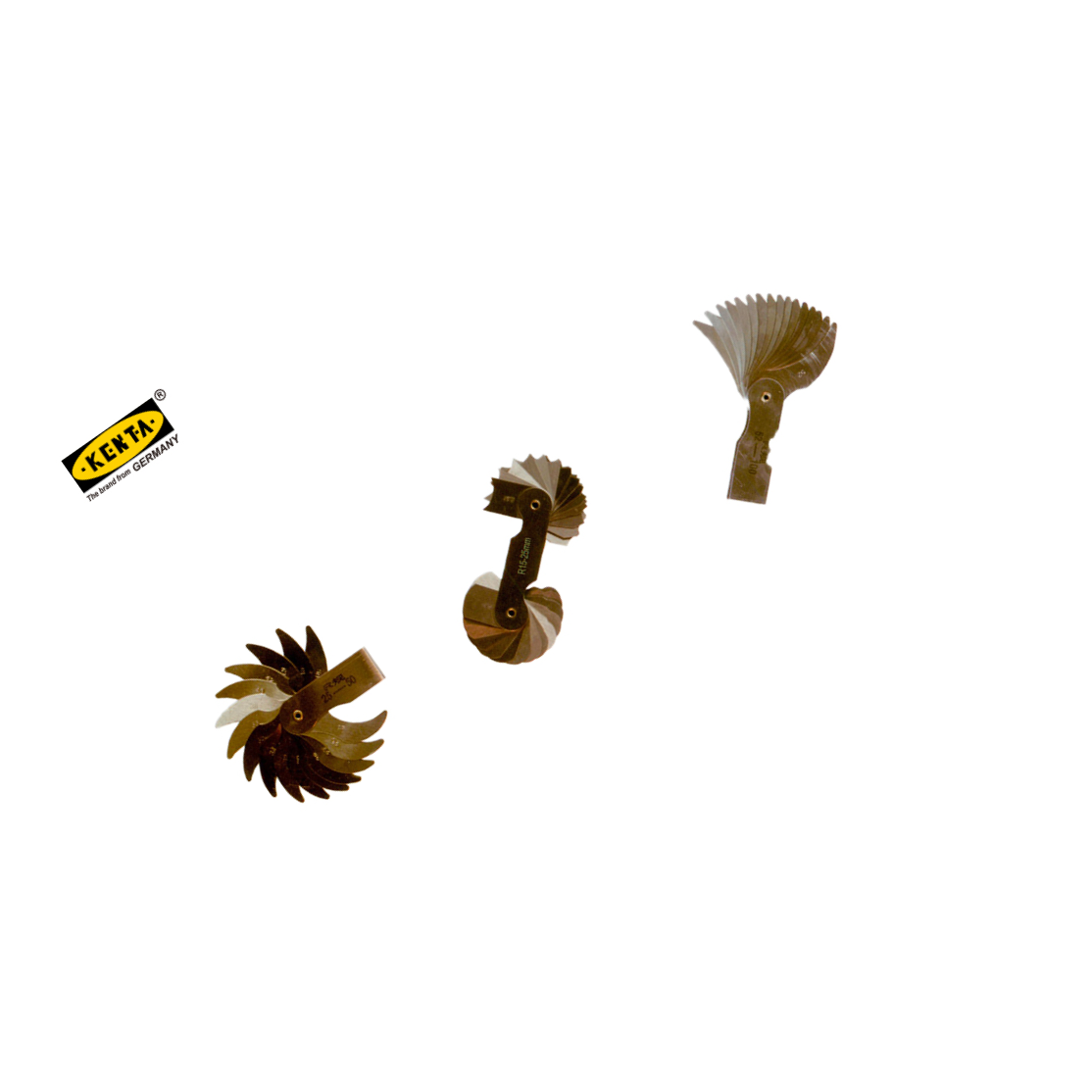 KENTA/克恩达 16片半径规 7.0~14.5mm 16片 7.0~14.5mm KT9-2020-42 1把