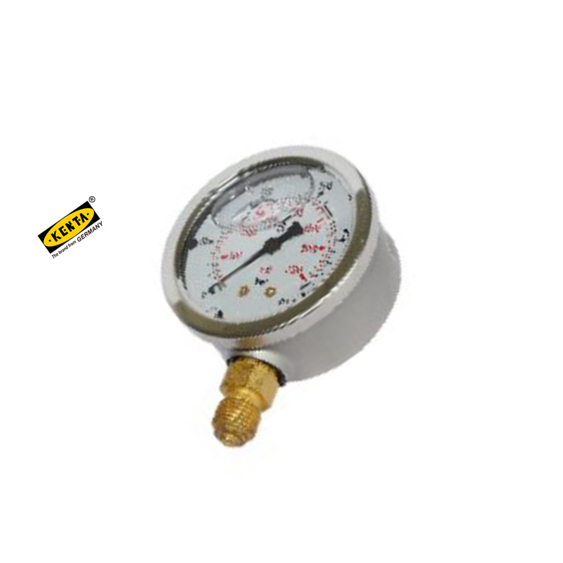 KENTA/克恩达 机械压力表 机械式 100mm 0.1/1/15~0 不锈钢 螺纹连接 AC1.6% 是 KT9-2020-450 1个