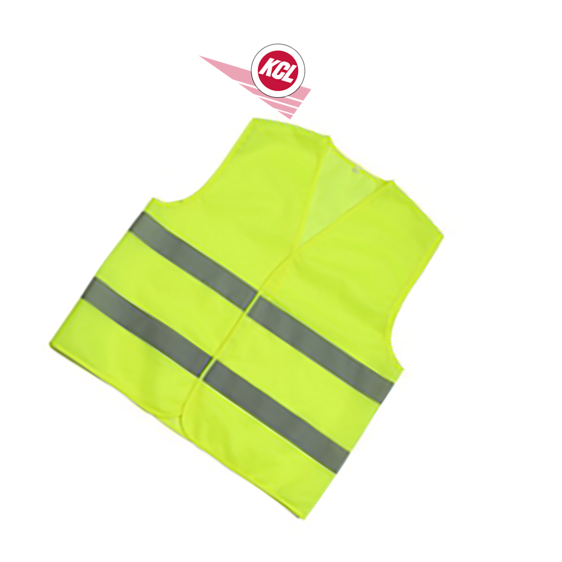 KCL/可兹尔 普亮反光条背心 M码 荧光黄 SL16-100-274 1件