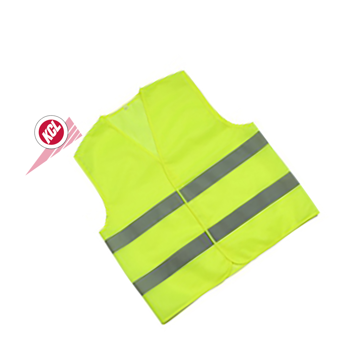 KCL/可兹尔 普亮反光条背心 M码 荧光黄 SL16-100-274 1件