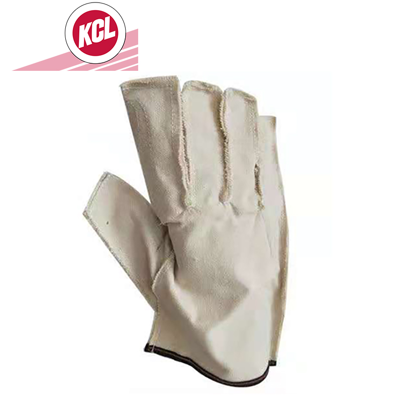 KCL/可兹尔 纯棉单层原条三皮黑边 帆布手套 14*26cm 是 SL16-100-302 1副