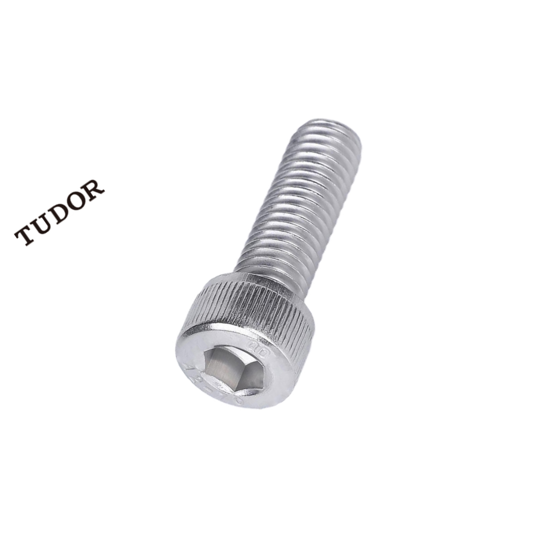 TUDOR/帝都 不锈钢 内六角螺丝 DIN912 不锈钢304 A2-70 本色 0.02kg M10 粗牙 25mm 全牙 正 2T2758 1支