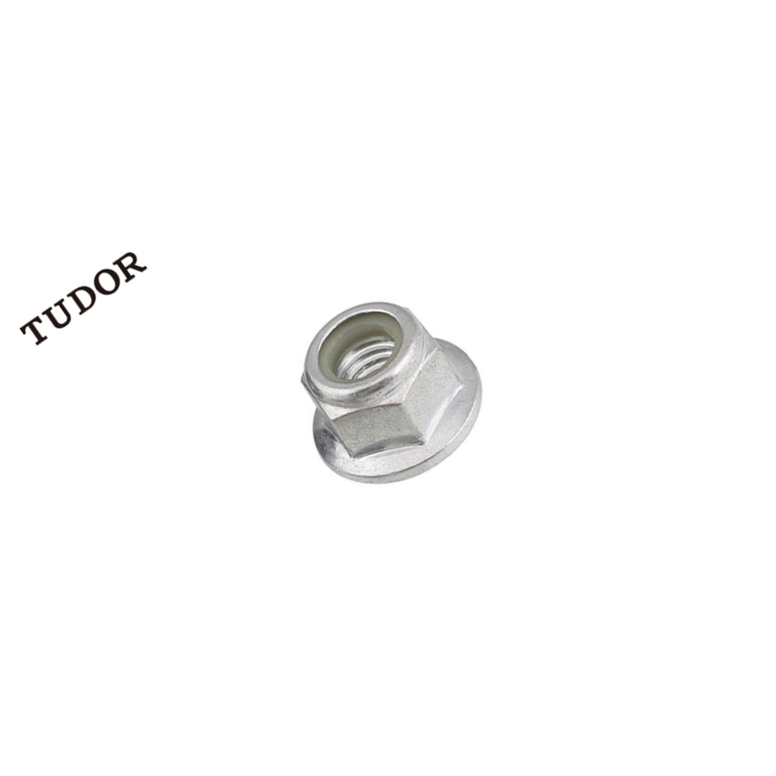 TUDOR/帝都 不锈钢 螺帽 尼龙法兰 DIN6926 不锈钢 本色 M10 否 M10 粗牙 全牙 正 2T4074 1支