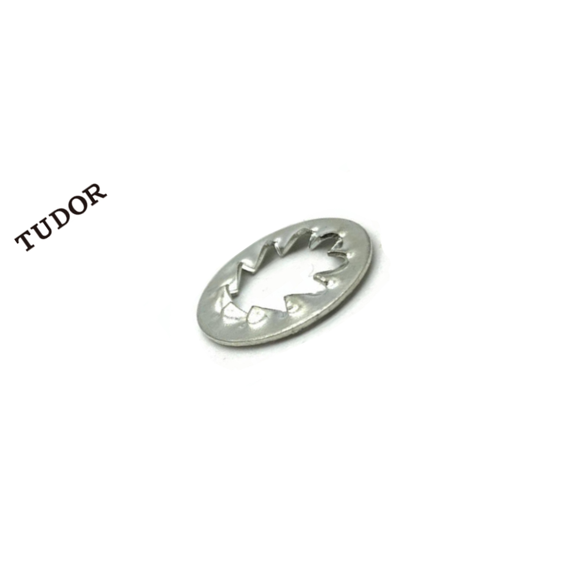 TUDOR/帝都 不锈钢 垫圈 内齿锁紧垫圈 DIN6797J 不锈钢 本色 M4 粗牙 全牙 正 2T4493 1支