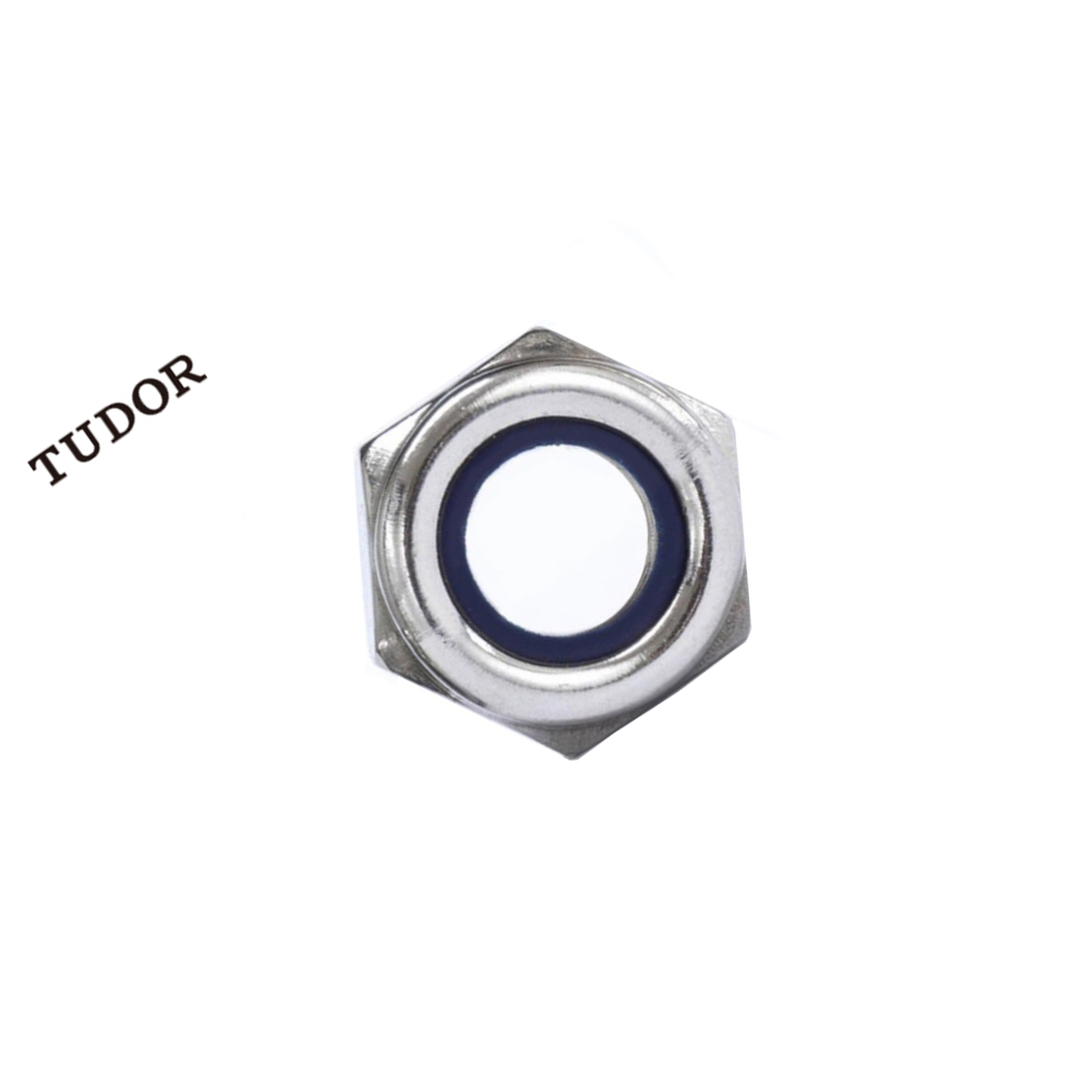 TUDOR/帝都 不锈钢尼龙螺母  DIN985 不锈钢 本色 否 M8 粗牙 尼龙66 正 2T7028 1支