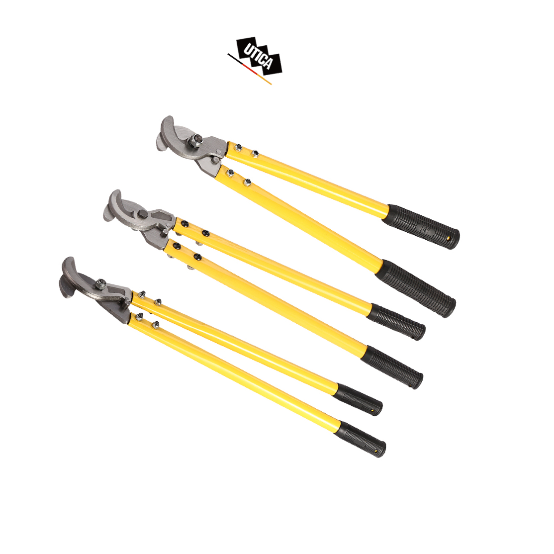 UTICA/优迪佧 防锈手动省力长臂电缆剪刀快速断线钳 长360mm 钢 MT20-480-652 1个