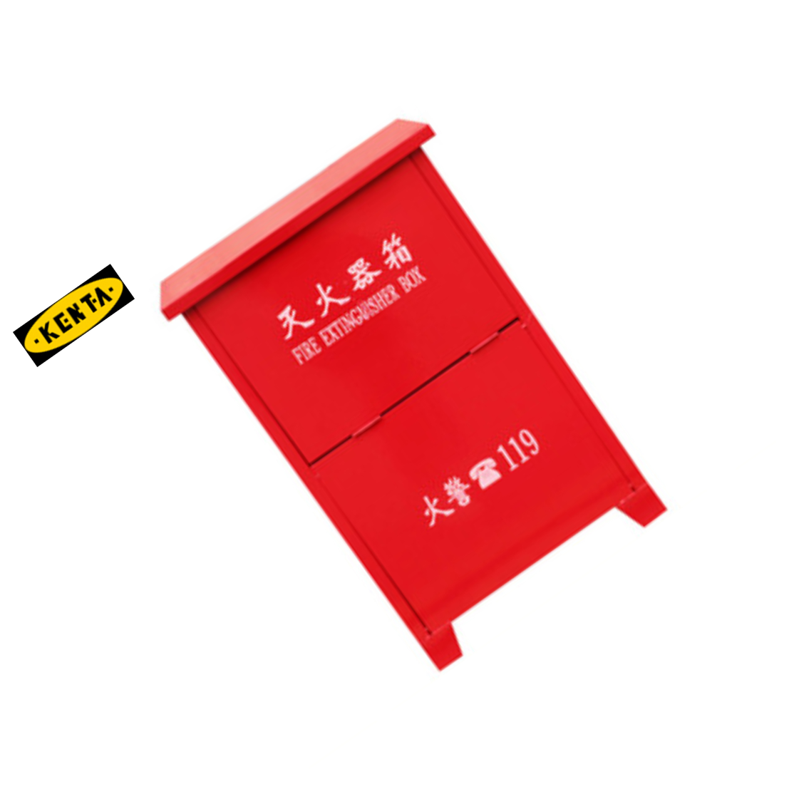 KENTA/克恩达 2kg*2灭火器箱(空箱) 不锈钢 19-119-58 1件