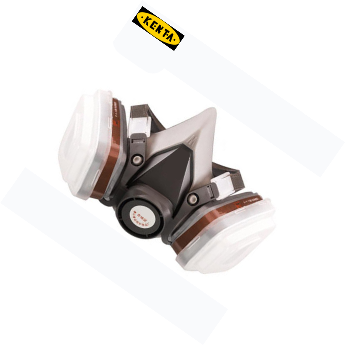 KENTA/克恩达 消防半面罩配3号滤毒盒 有机气体与蒸汽 7 19-119-907 1件