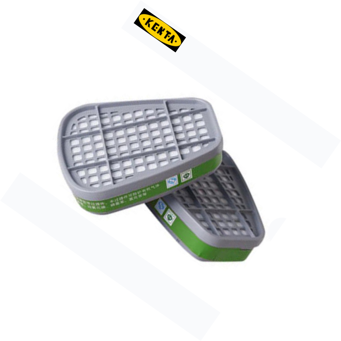 KENTA/克恩达 消防4号滤毒盒 有机气体与蒸汽 6 19-119-919 1件