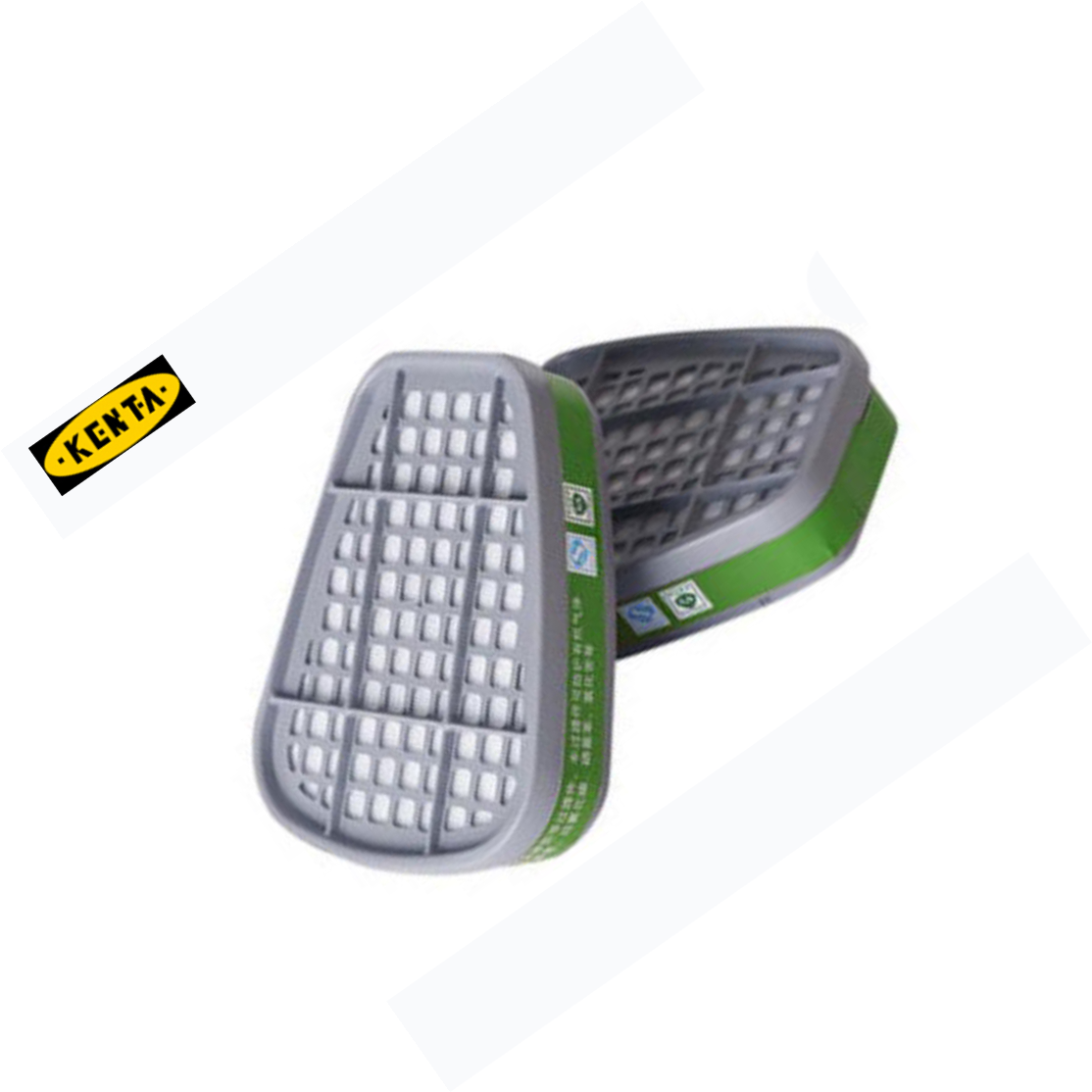 KENTA/克恩达 消防4号滤毒盒 有机气体与蒸汽 6 19-119-919 1件