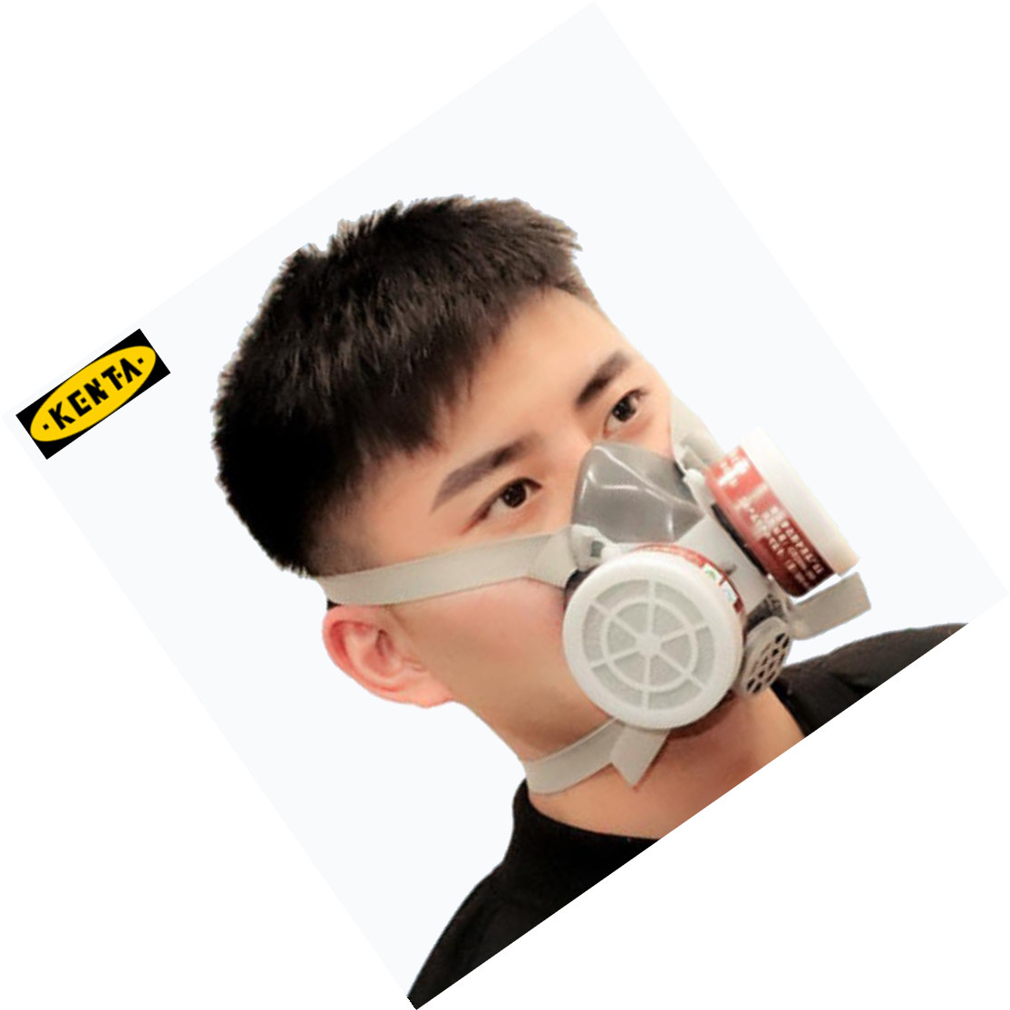 KENTA/克恩达 消防402双罐防毒面具 有机气体与蒸汽 2 19-119-922 1件