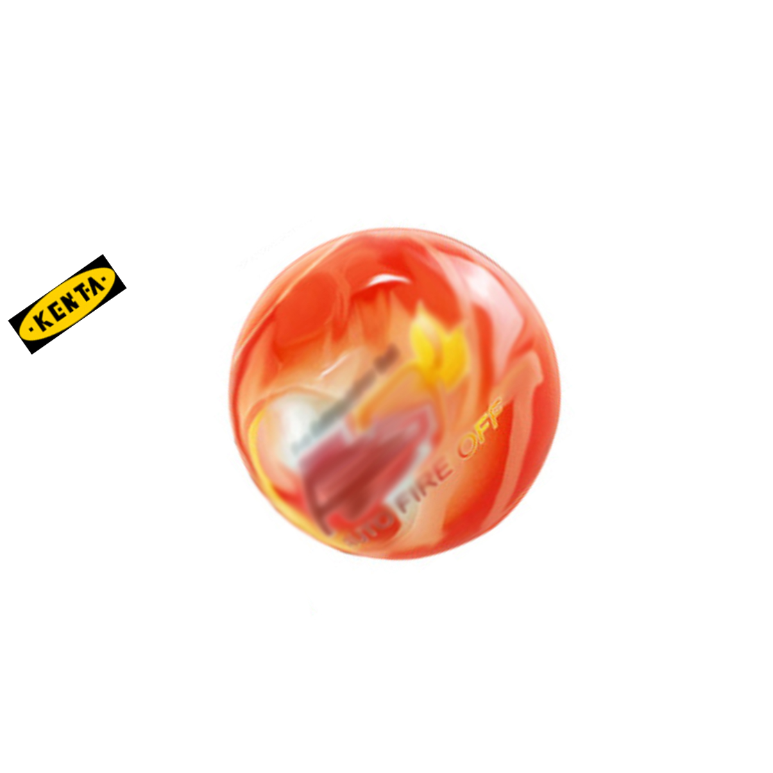 KENTA/克恩达 干粉灭火器电箱版AFO(送支架) 0.5kg 19-119-95 1件