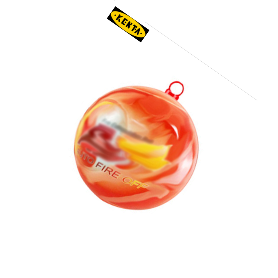 KENTA/克恩达 干粉灭火器悬挂版AFO(送挂钩) 1.3kg 19-119-97 1件