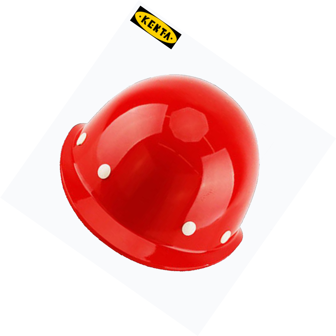 KENTA/克恩达 消防PE红色国际玻璃钢型安全帽 塑料 红色 是 19-119-984 1件