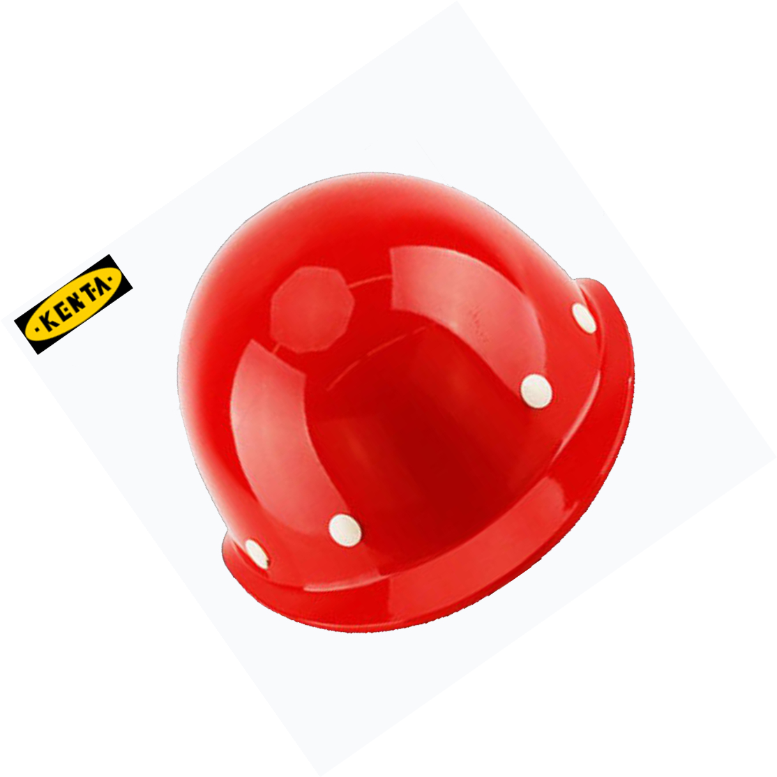 KENTA/克恩达 消防PE红色国际玻璃钢型安全帽 塑料 红色 是 19-119-984 1件