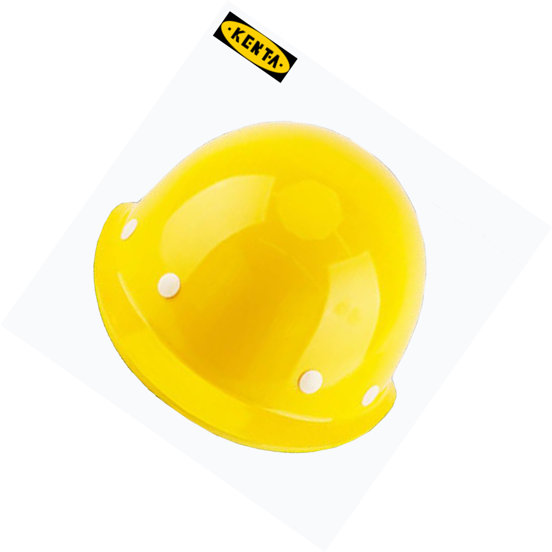KENTA/克恩达 消防PE黄色国际玻璃钢型安全帽 塑料 黄色 是 19-119-987 1件