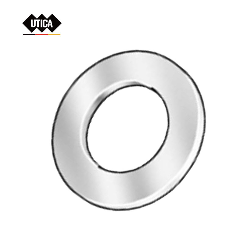 UTICA/优迪佧 平垫圈 DIN125A 碳钢 4.8级 GE70-400-102 1盒