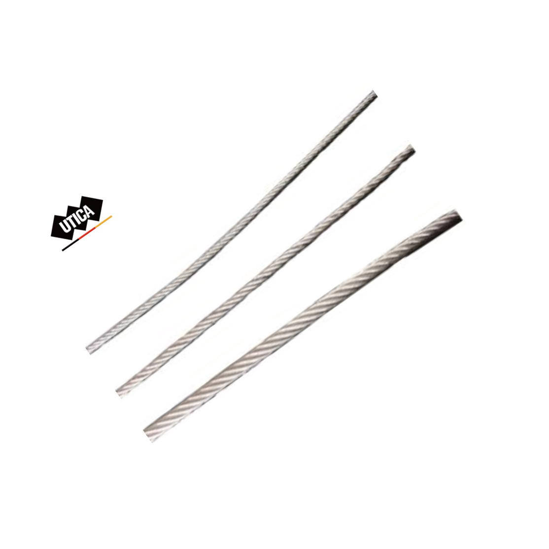 UTICA/优迪佧 不锈钢304钢丝绳 钢丝绳 5mm GE70-400-1473 1米