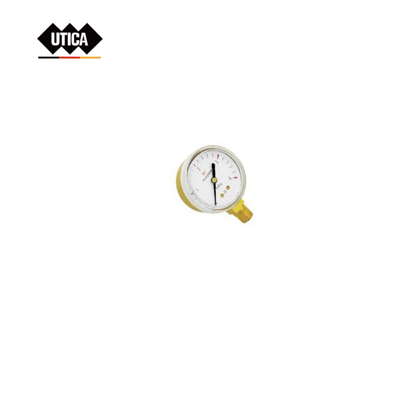 UTICA/优迪佧 压力表 径向 2"(50mm) 4Mpa  铁壳喷塑 径向 1/4“NPT 2.5 否 GE70-400-1916 1件
