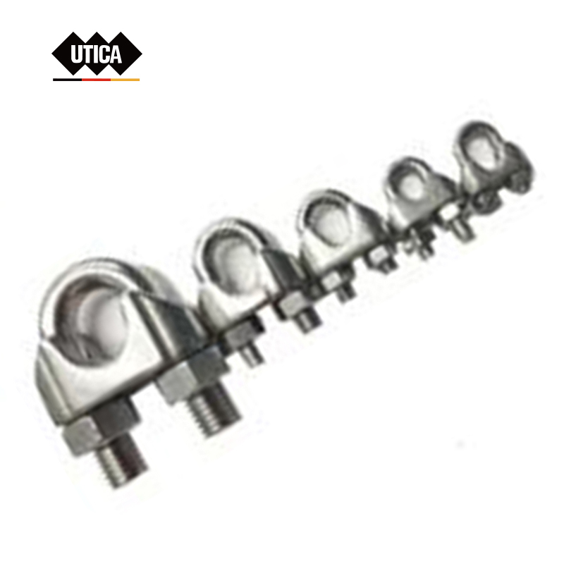 UTICA/优迪佧 不锈钢钢丝绳卡扣 钢丝绳配件 4mm GE70-400-2799 1只