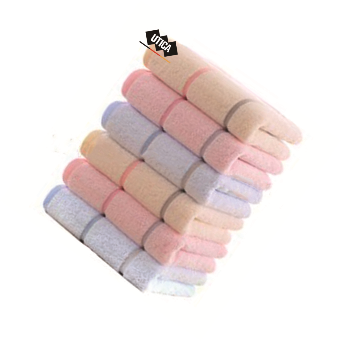 UTICA/优迪佧 纯棉毛巾 340*700mm 混色 100% GE70-400-3782 1条
