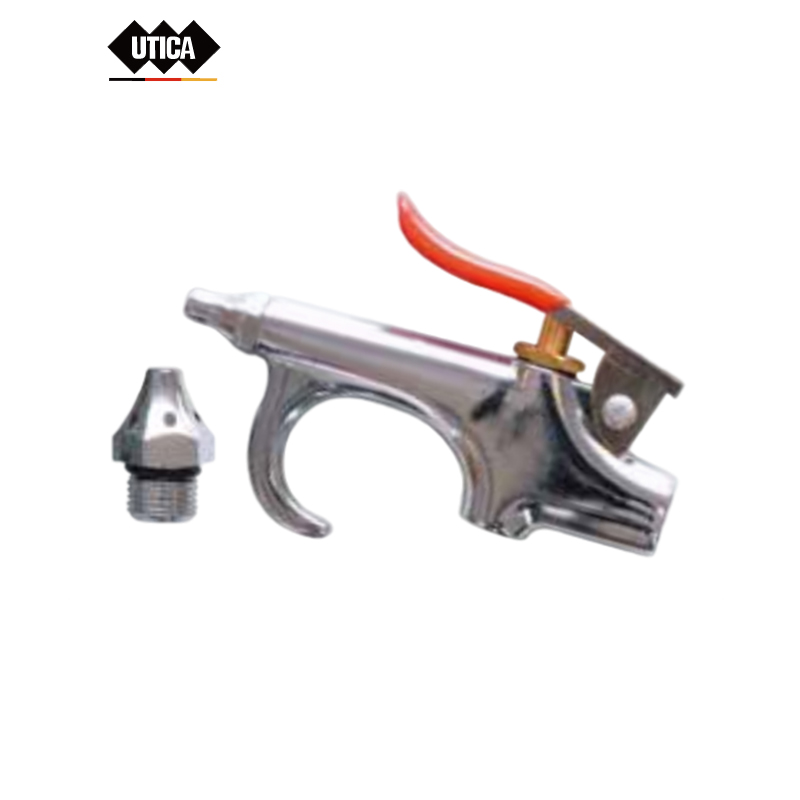 UTICA/优迪佧 小型金属吹尘枪 50mm 1/4" 100mm 140g 带安全喷嘴：90psi、不带安全嘴喷：30psi MT40-400-396 1把