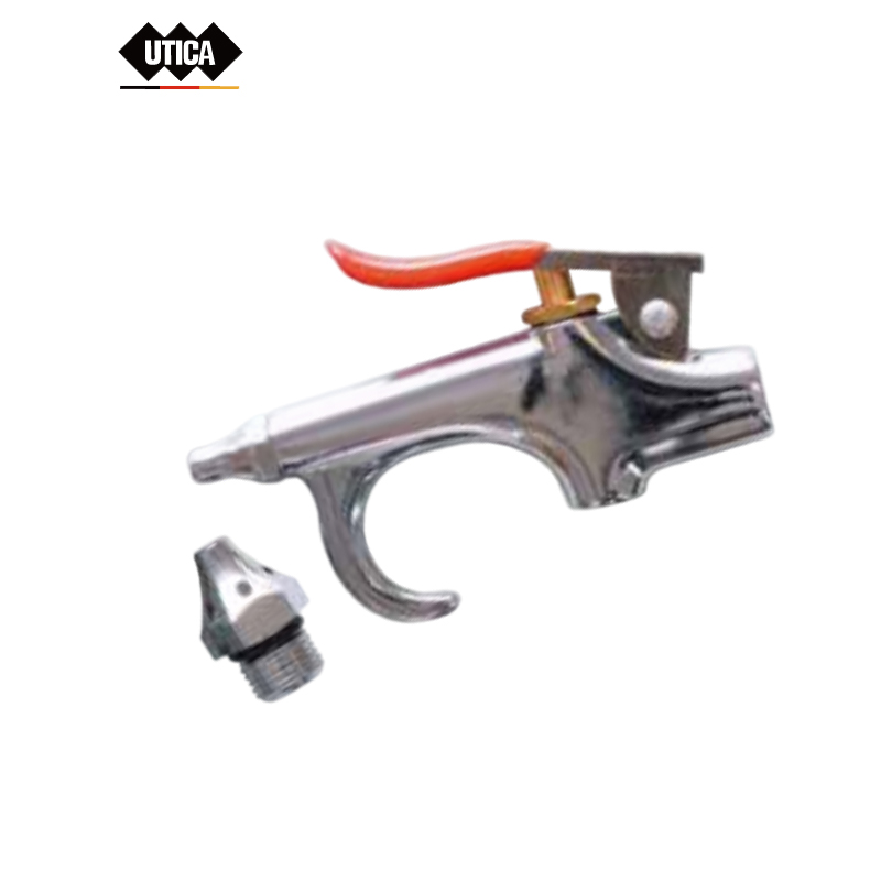 UTICA/优迪佧 小型金属吹尘枪 50mm 1/4" 100mm 140g 带安全喷嘴：90psi、不带安全嘴喷：30psi MT40-400-396 1把