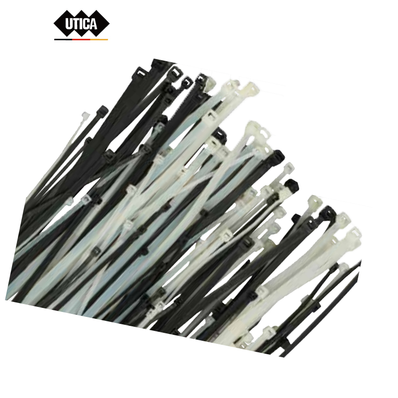UTICA/优迪佧 标准尼龙电缆扎带 MT40-400-641 2.5mm 200mm 102mm 22.2kg 白色 85℃ MT40-400-641 1包