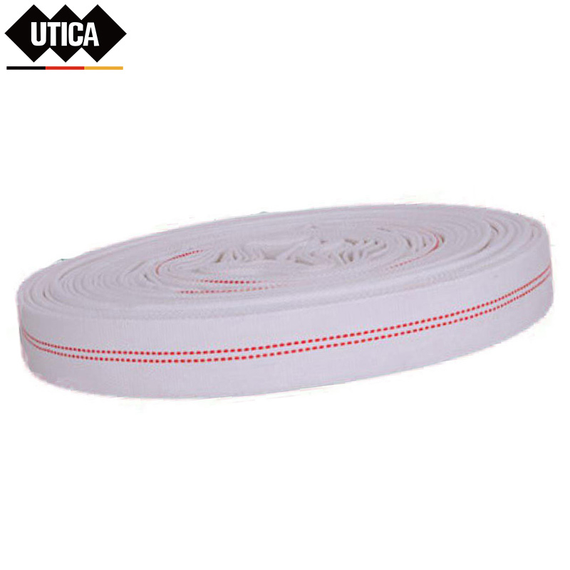 UTICA/优迪佧 消防农用水带送接头 1寸平宽4CM(25mm)20米 10kg 有衬里消防水带 40mm 20m UT119-100-1426 1件
