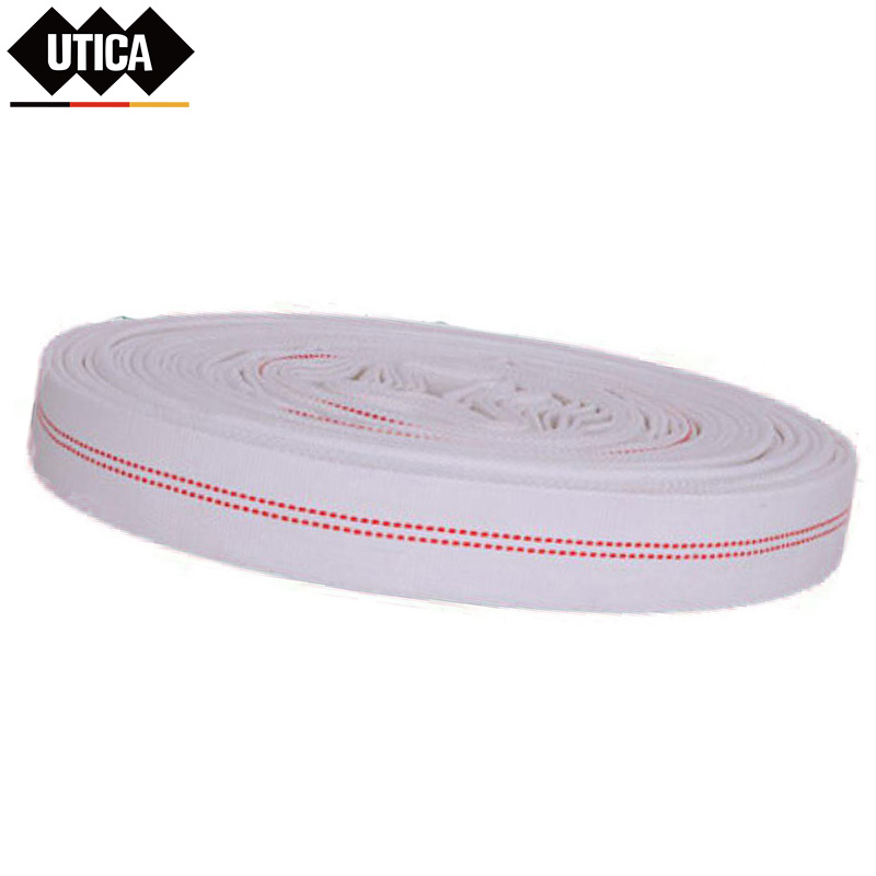 UTICA/优迪佧 消防农用水带送接头 1寸平宽4CM(25mm)20米 10kg 有衬里消防水带 40mm 20m UT119-100-1426 1件