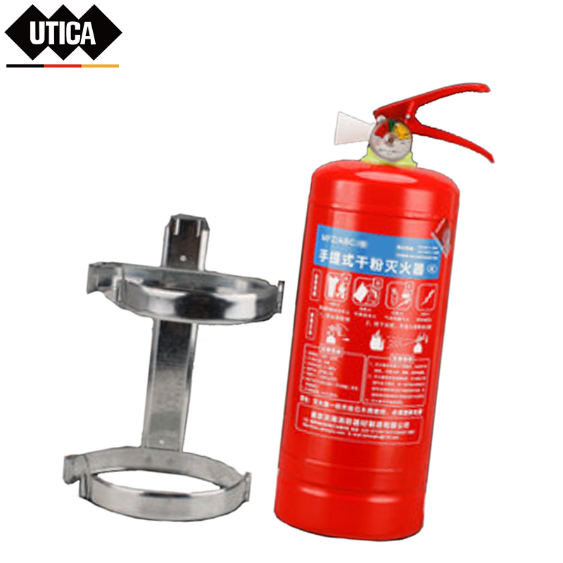 UTICA/优迪佧 消防手提式干粉灭火器3kg灭火器挂架  UT119-100-32 1件