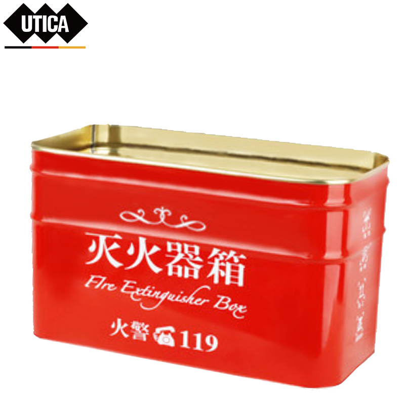 UTICA/优迪佧 灭火器箱子半截箱款 长31.8cm,宽17.8cm,高18.5cm 不锈钢 UT119-100-65 1件
