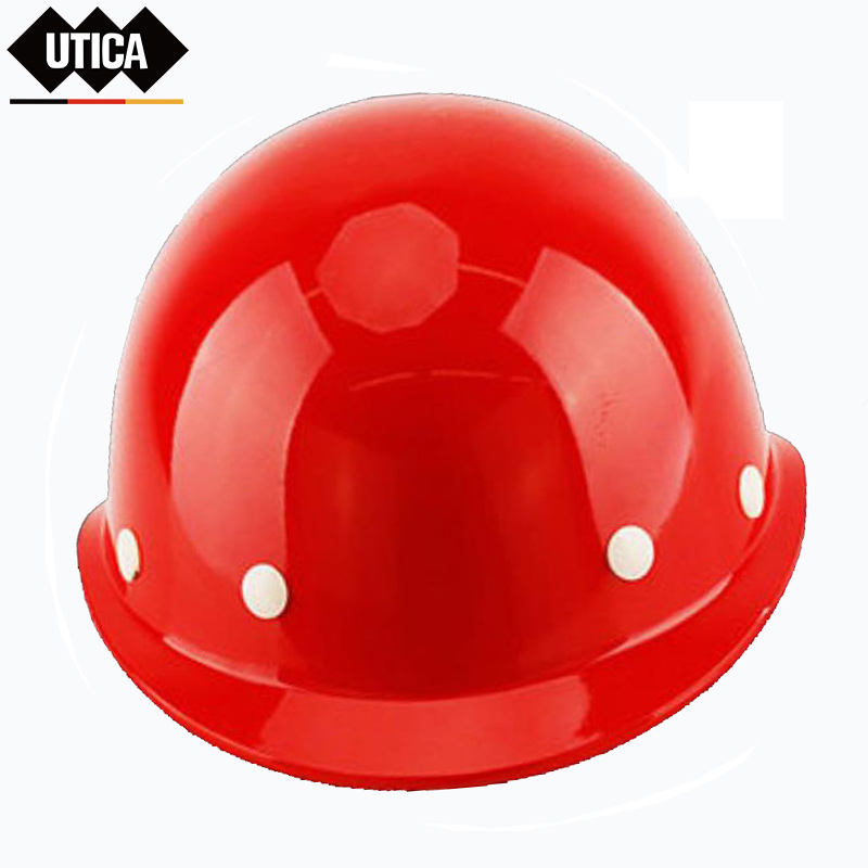 UTICA/优迪佧 消防PE红色国际玻璃钢型安全帽 塑料 红色 是 UT119-100-984 1件