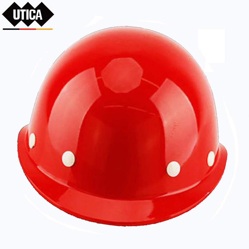 UTICA/优迪佧 消防PE红色国际玻璃钢型安全帽 塑料 红色 是 UT119-100-984 1件