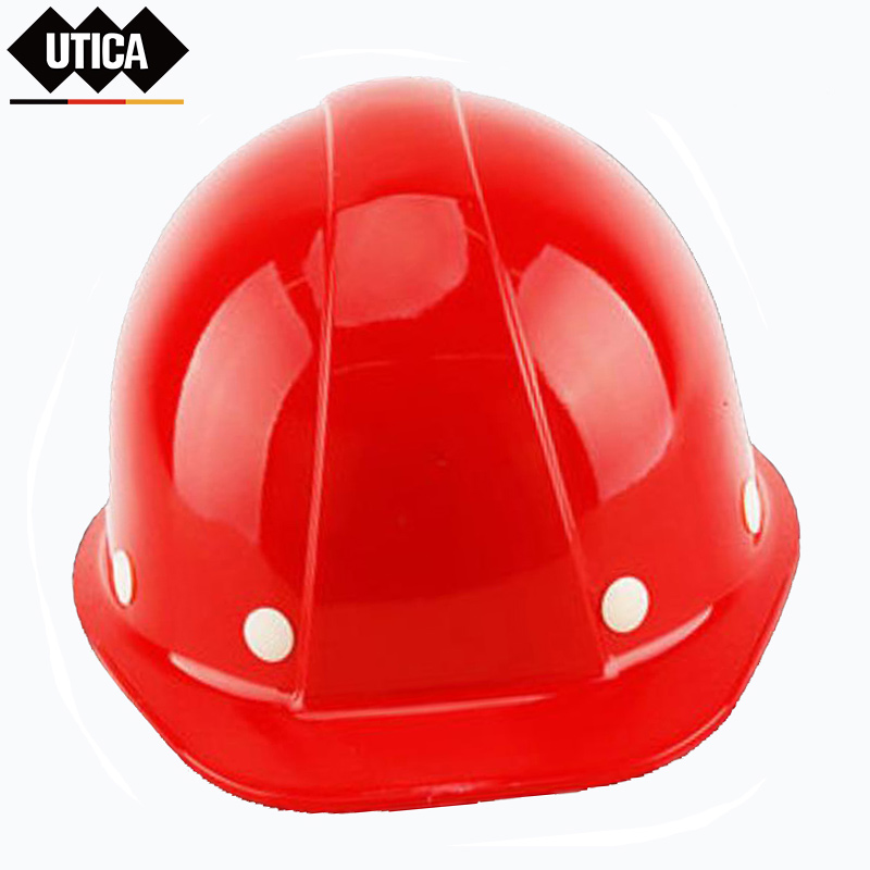 UTICA/优迪佧 消防PE-Y红色一字玻璃钢型安全帽 塑料 红色 是 UT119-100-985 1件