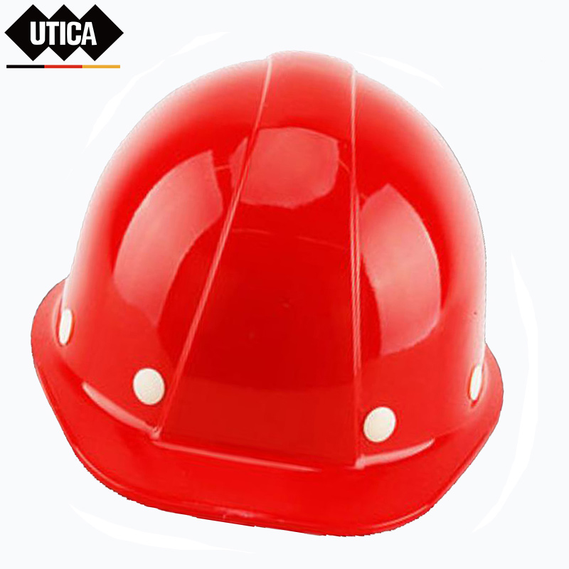UTICA/优迪佧 消防PE-Y红色一字玻璃钢型安全帽 塑料 红色 是 UT119-100-985 1件