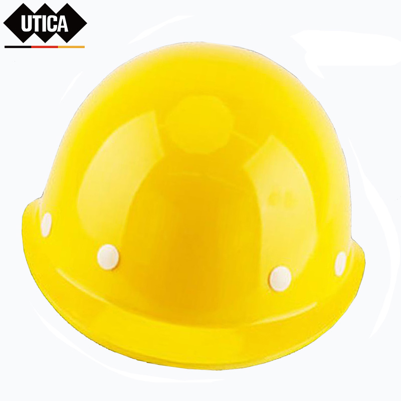 UTICA/优迪佧 消防PE黄色国际玻璃钢型安全帽 塑料 黄色 是 UT119-100-987 1件