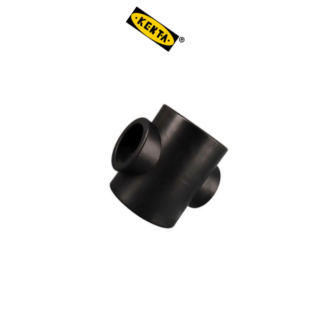 KENTA/克恩达 硬聚氟乙烯异径四通 DK110-200-150 DN125*65