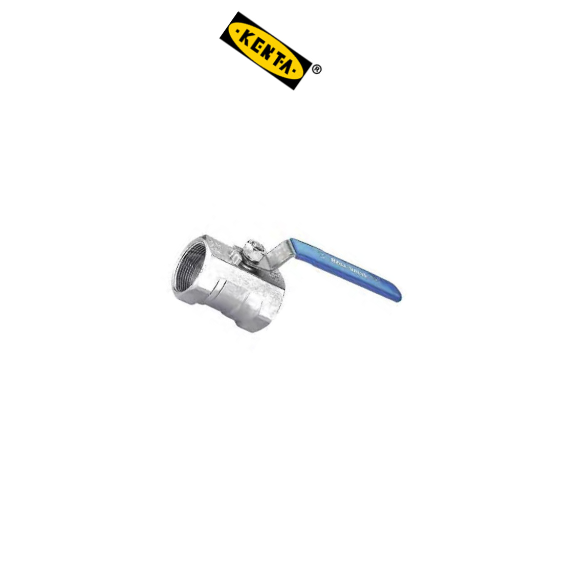 KENTA/克恩达 不锈钢一片式球阀(中型) 丝扣球阀 304不锈钢 内螺纹 DN32 16bar DK110-200-531 1台