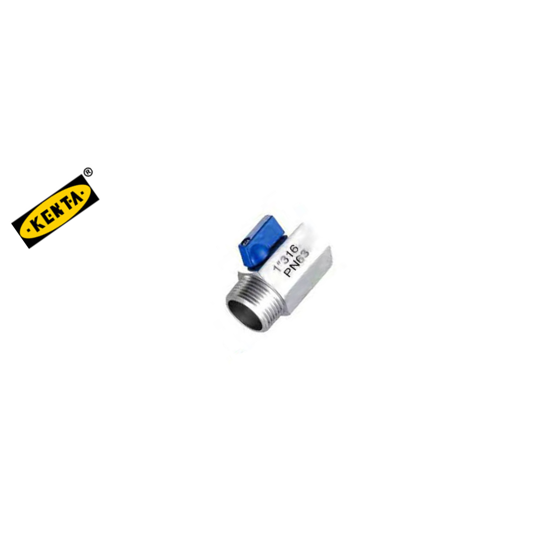 KENTA/克恩达 不锈钢迷你球阀 其他 304不锈钢 内外螺纹 DN15 63bar DK110-200-577 1台