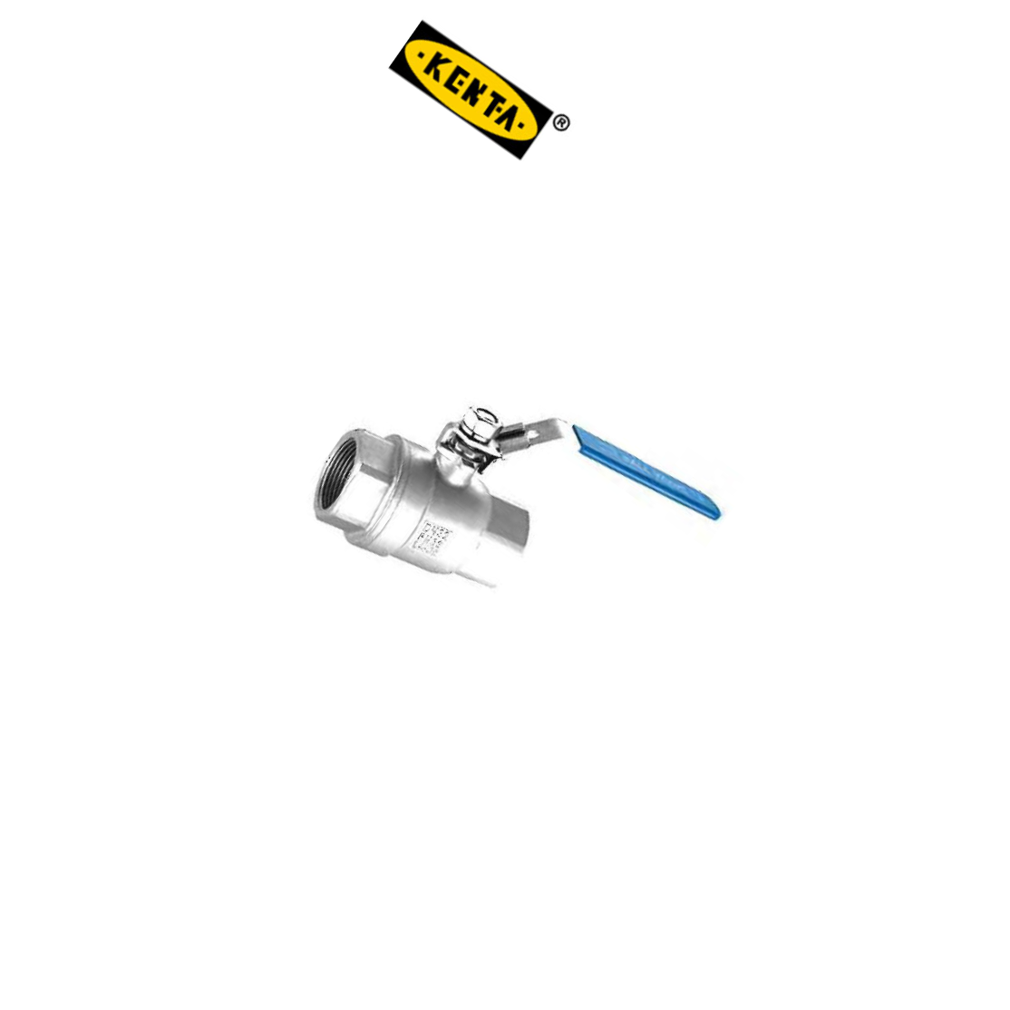 KENTA/克恩达 不锈钢2PC中型球阀 其他 304不锈钢 其他 DN25 16bar DK110-200-624 1台