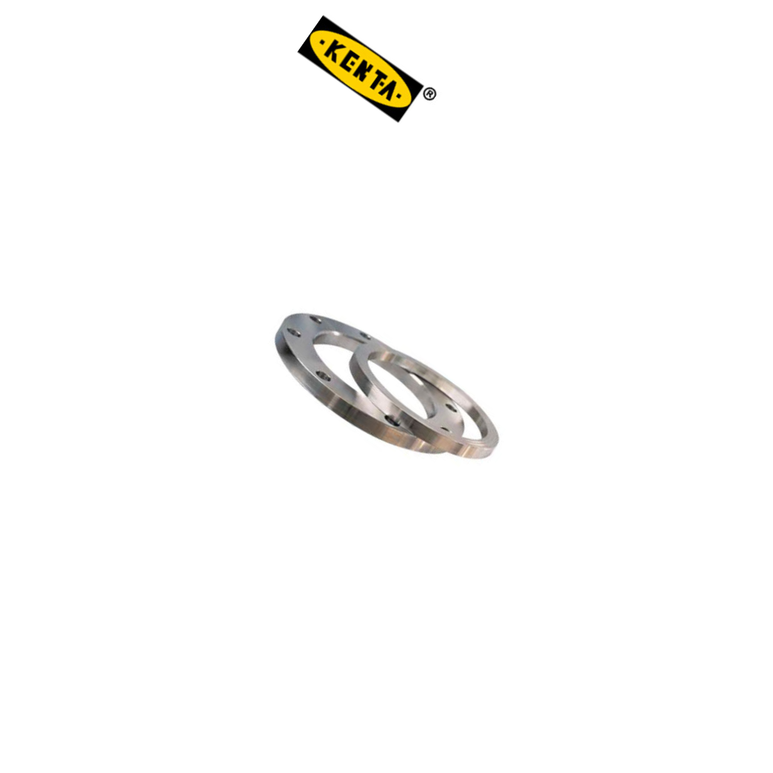 KENTA/克恩达 PN6平焊环松套钢制管法兰 Q235碳钢 DN25 FF A系列 DK110-200-878 1套