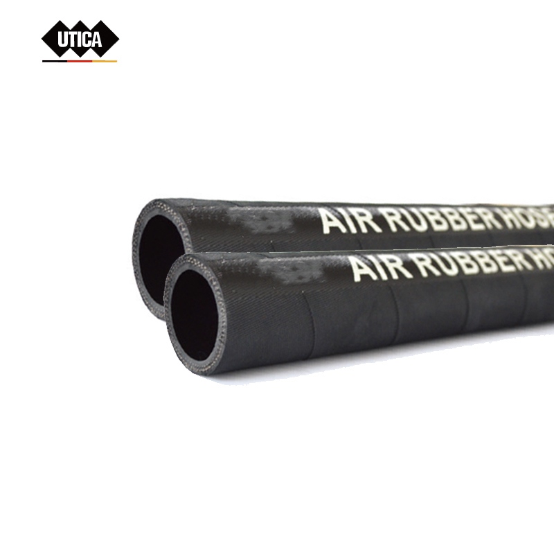 UTICA/优迪佧 帘线布纹面空压胶管 19±0.6 4层帘线 61±1% 黑色 20bar 橡胶 GE80-502-936 1米