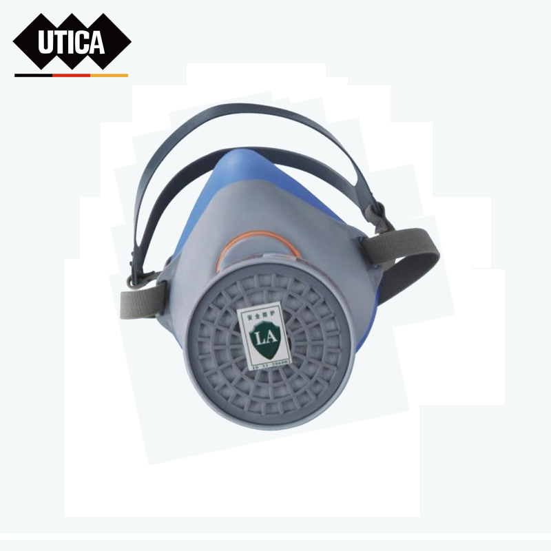 UTICA/优迪佧 自吸过滤式防毒面具 半面罩 白色透明 广泛 GE80-503-94 1个