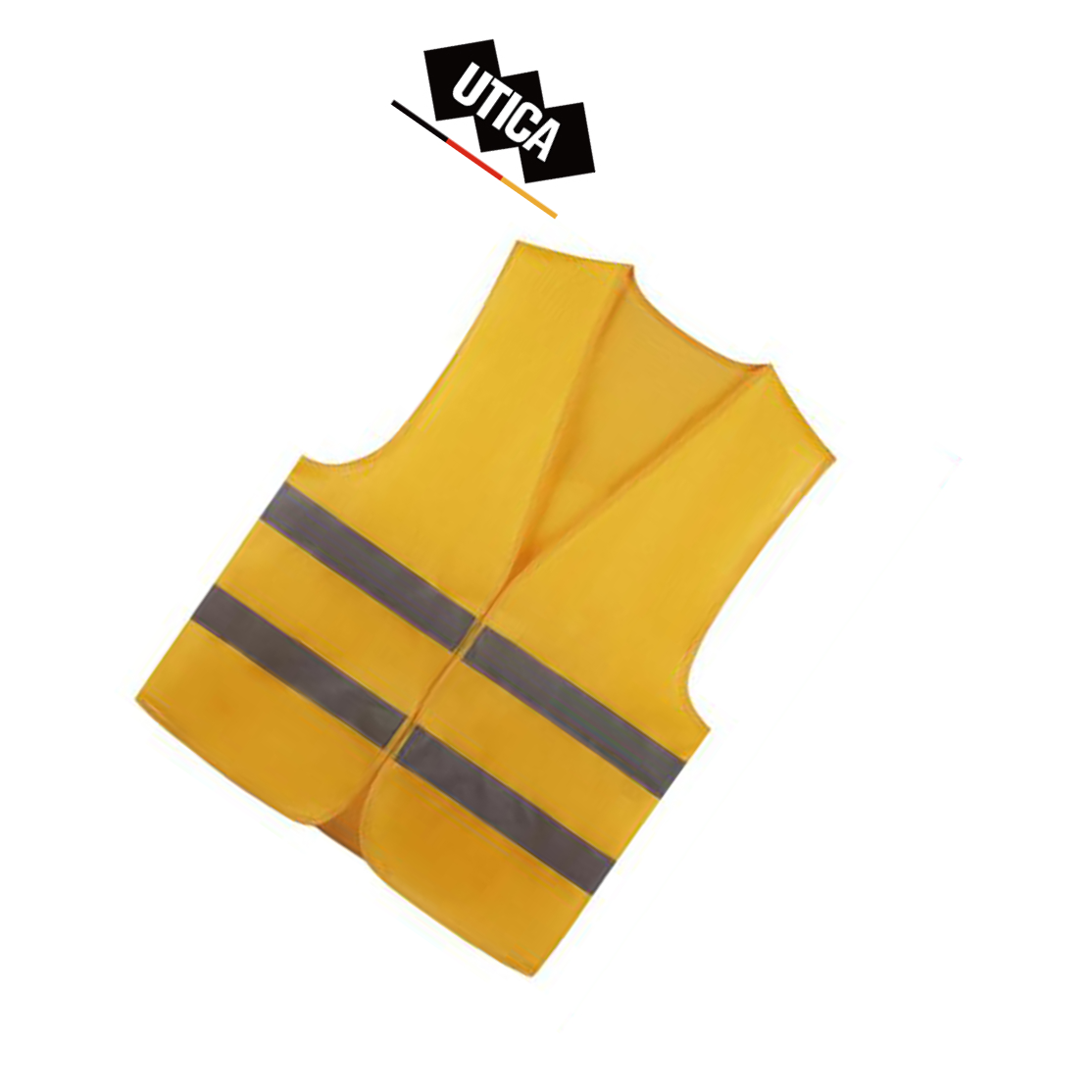 UTICA/优迪佧 警示马甲 均码 铁路黄 GE80-503-955 1件