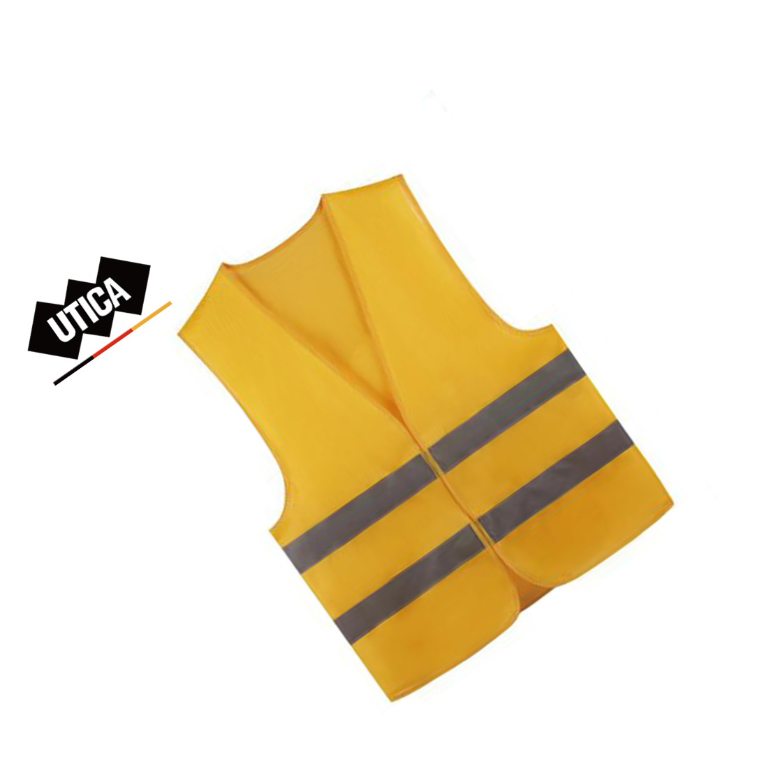 UTICA/优迪佧 警示马甲 均码 铁路黄 GE80-503-955 1件
